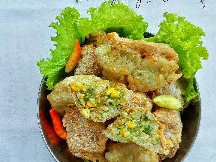 Resep Tagar (Tahu Garing) Isi Sayur Lombok Ijo atau Cabe Ijo yang Lezat Sekali