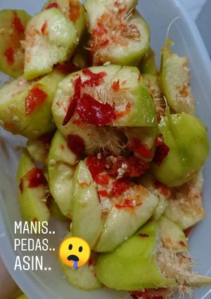 Foto resep Rujak bening kedondong simpel