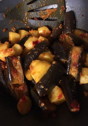 Foto resep Terong dan kentang balado spesial