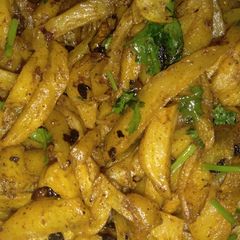 A picture of Chips masala.