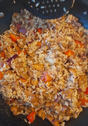 Pirított rizs kínai módra recept fotója