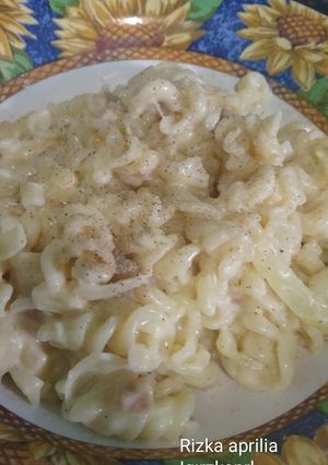Foto resep Mac n cheese rumahan (makaroni keju rumahan)