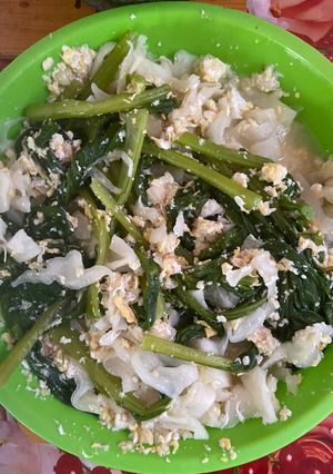 Foto resep Sawi kol tumis telur tahu