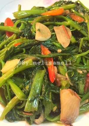 Foto resep Cah kangkung terasi