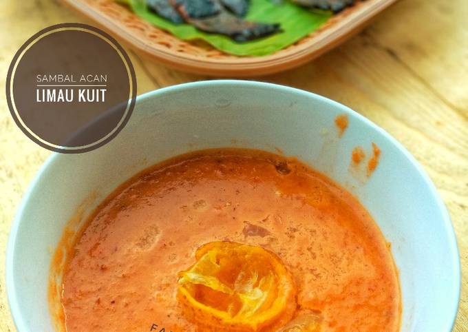 Sambal Acan Limau Kuit