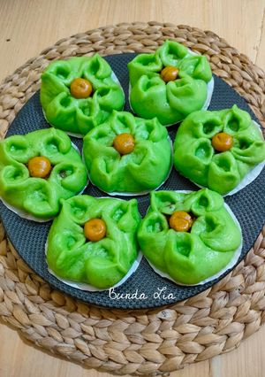Foto resep Bakpao Pandan (No Mixer)