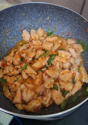 Foto resep Oseng Ayam Daun Jeruk