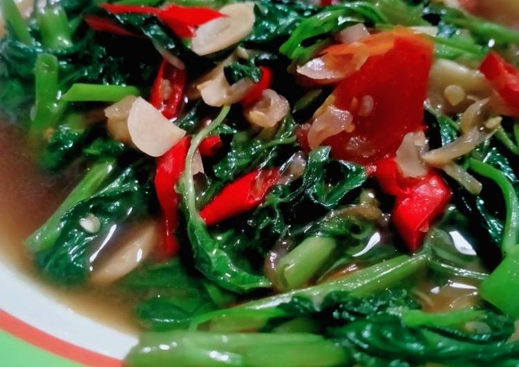 makanan 121. Cah Kangkung yang Menggugah Selera