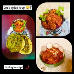 A picture of Paneer  Balti with Soya-Makhana.
