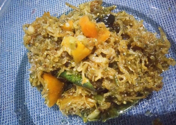 Cara Gampang Menyiapkan Teri medan sambal ijo by els Anti Gagal