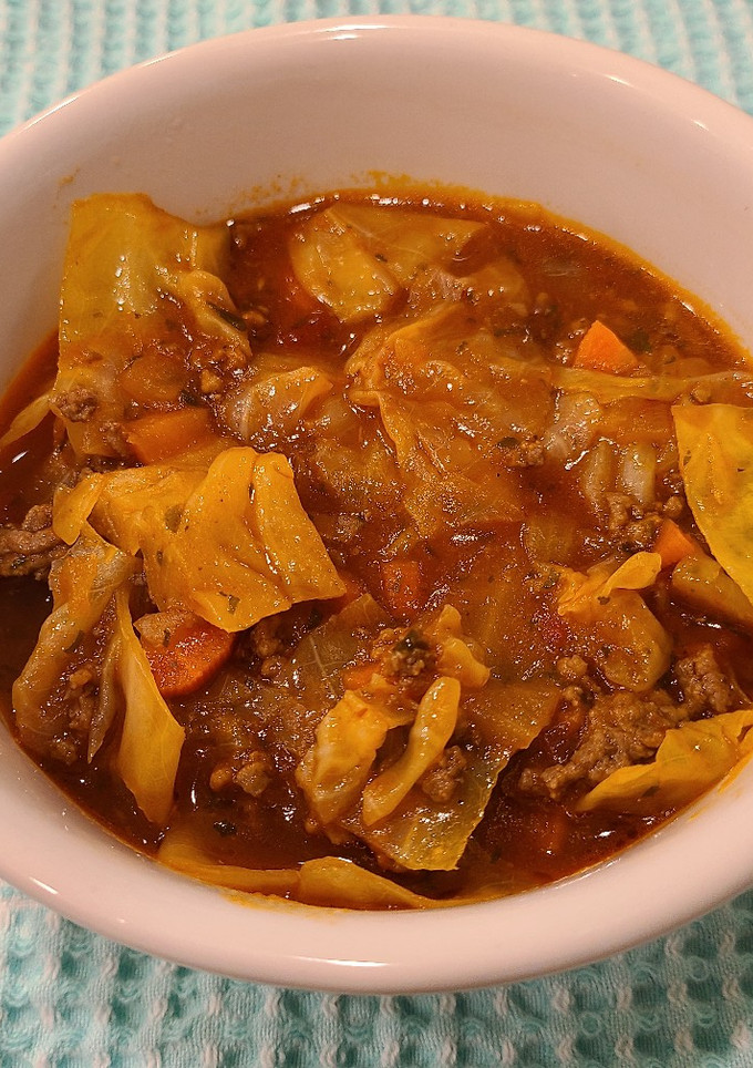 A picture of Cabbage Roll Soup.