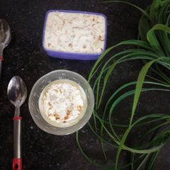 A picture of Roasted Almonds Rabdi Kulfi.
