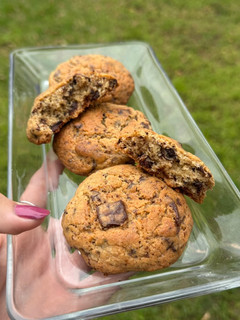 Una foto de Cookies con chips estilo NY