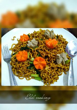 Foto resep Mie telor eld