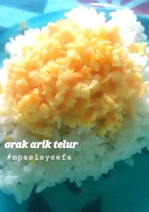 Foto resep Orak arik telur mpasi 10 dan 11bulan