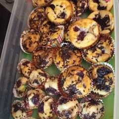 Túrós meggyes Muffin (teljes kiőrlésű- és rizsliszt)-レシピのメイン写真