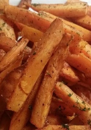 A picture of Baked Sweet Potato Fries.