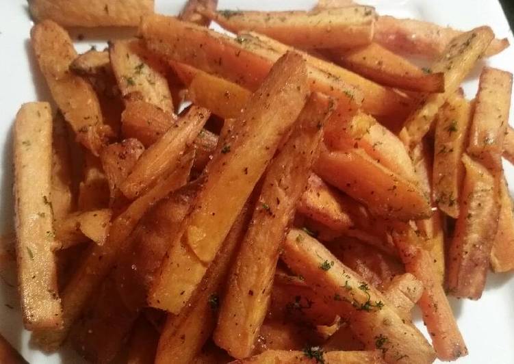 Step-by-Step Guide to Prepare Speedy Baked Sweet Potato Fries