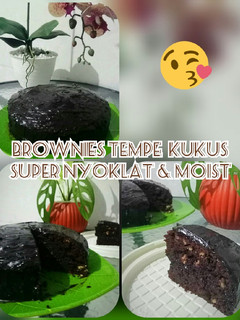 Foto resep Brownies Tempe Kukus Super Nyoklat & Moist