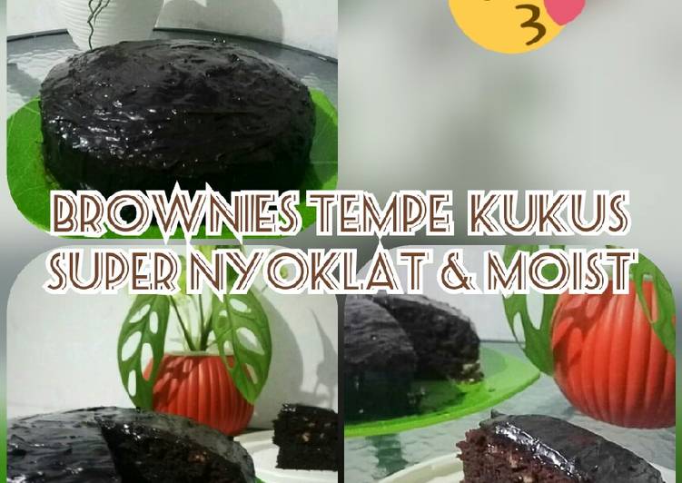 Resep Brownies Tempe Kukus Super Nyoklat &amp; Moist Anti Gagal