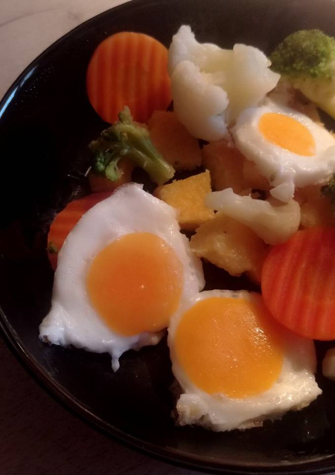 🔸Смажені заморожені яйця 🍳