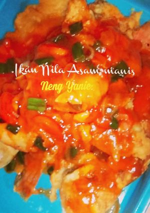Foto resep Ikan nila asam manis