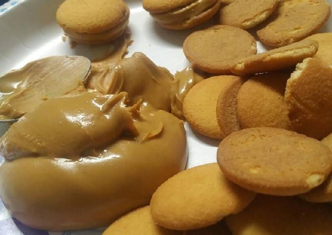 Peanut butter and Vanilla wafers