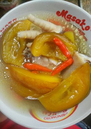 Foto resep Ayam Kuah Terong Asam