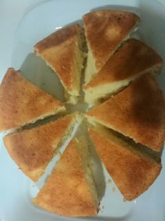 عکسی از دستور کیک ساده پنبه ای