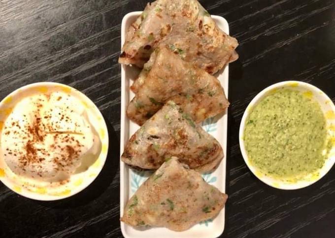 Simple Way to Prepare Super Quick Homemade Sabudana Aloo Chilla