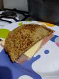 Pancito SIN GLUTEN para sándwich rapidísimo 😋 -En sartén-