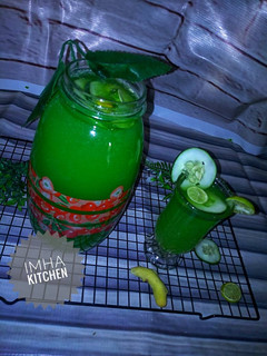 Ginger lemon &cucumber ainihin hoton girkin