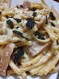 Long Macaroni Carbonara