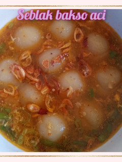 Foto resep Seblak bakso aci