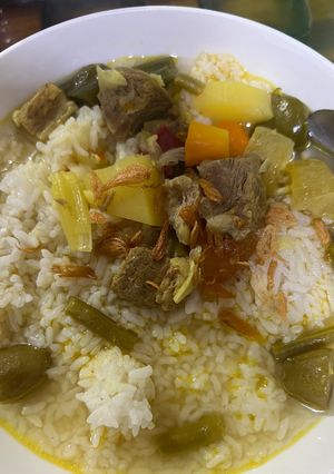 Foto resep Garang Asem Daging ala Bu Netti