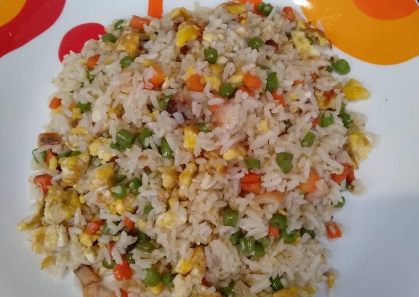 Nasi goreng ikan asin