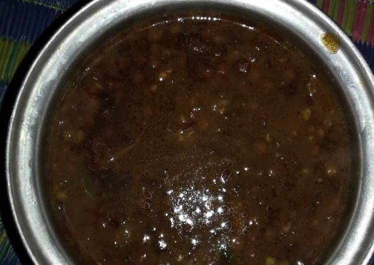 Recipe of Speedy Black masoor daal