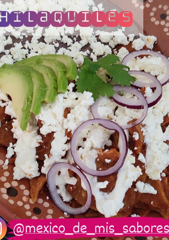 Una foto de 💥 CHILAQUILES ROJOS EN AIRFRYER 💥