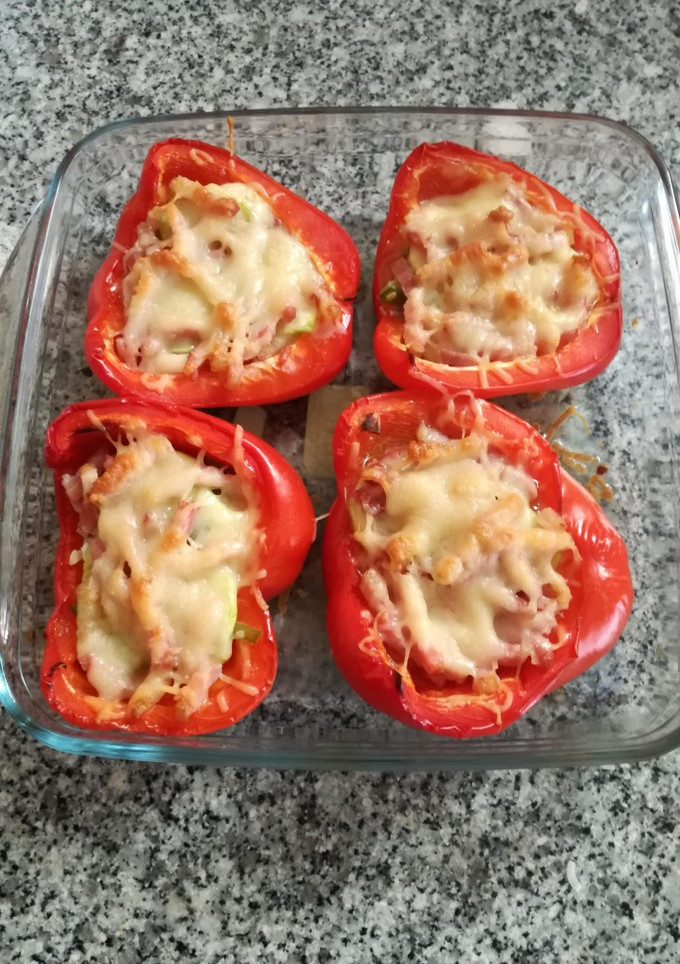 Una foto de Pimientos rellenos