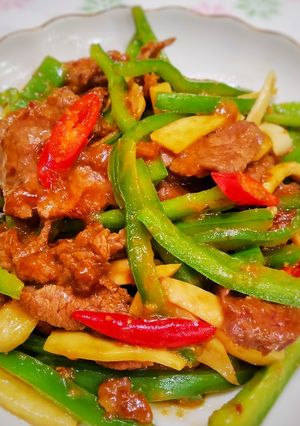 Foto resep Paprika tumis daging sapi