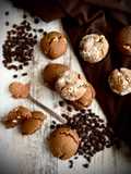 Cookies de café y cacao (con chips de chocolate blanco)!!