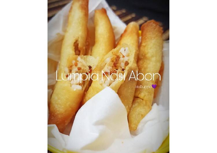 50. Lumpia Nasi Abon