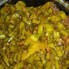 A picture of French beans fry.