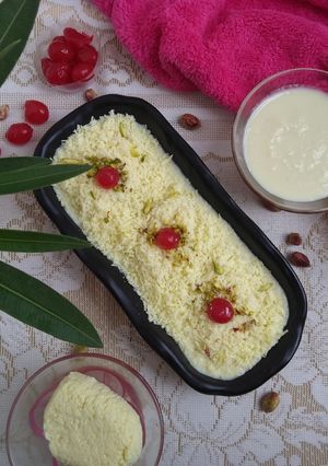A picture of Malai Chamcham.