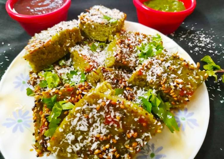 Step-by-Step Guide to Make Perfect Hariyali dhokla