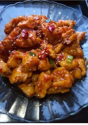 Foto resep Ayam kung FAO ala"😁