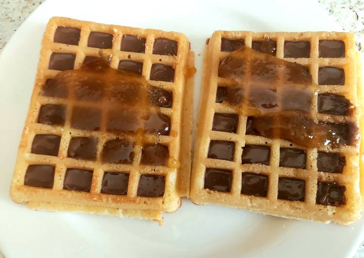 Easiest Way to Make Ultimate My Chocolate &amp; Honey Waffles