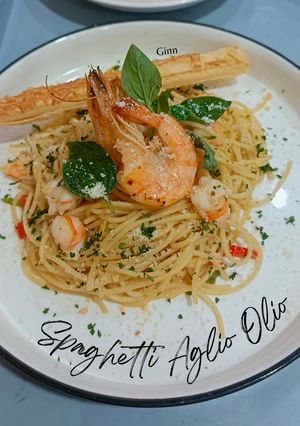Foto resep Spaghetti aglio olio