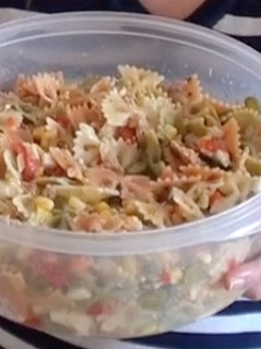 Una foto de Ensalada de pasta