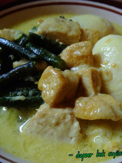 Foto resep Opor Tahu, Telur dan Kacang panjang